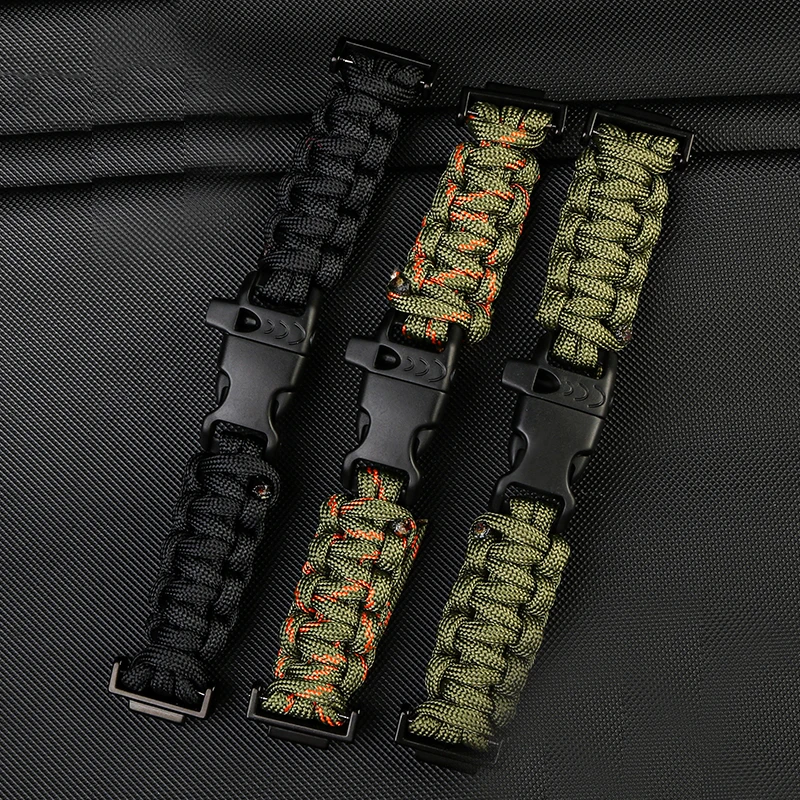 FOR CASIO G-SHOCK Small Box Series DW5600 GW-5610 Outdoor Umbrella Rope Modified Nylon Strap Men's Watch Accessories