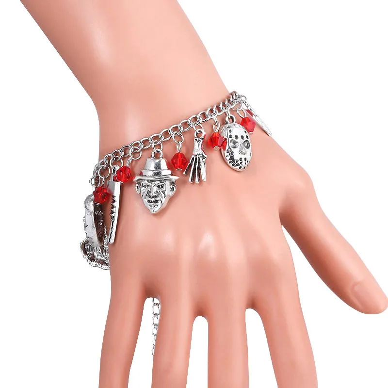 Маска подвеска браслет Хэллоуин ужас фильм Черная пятница тост Джейсон маски