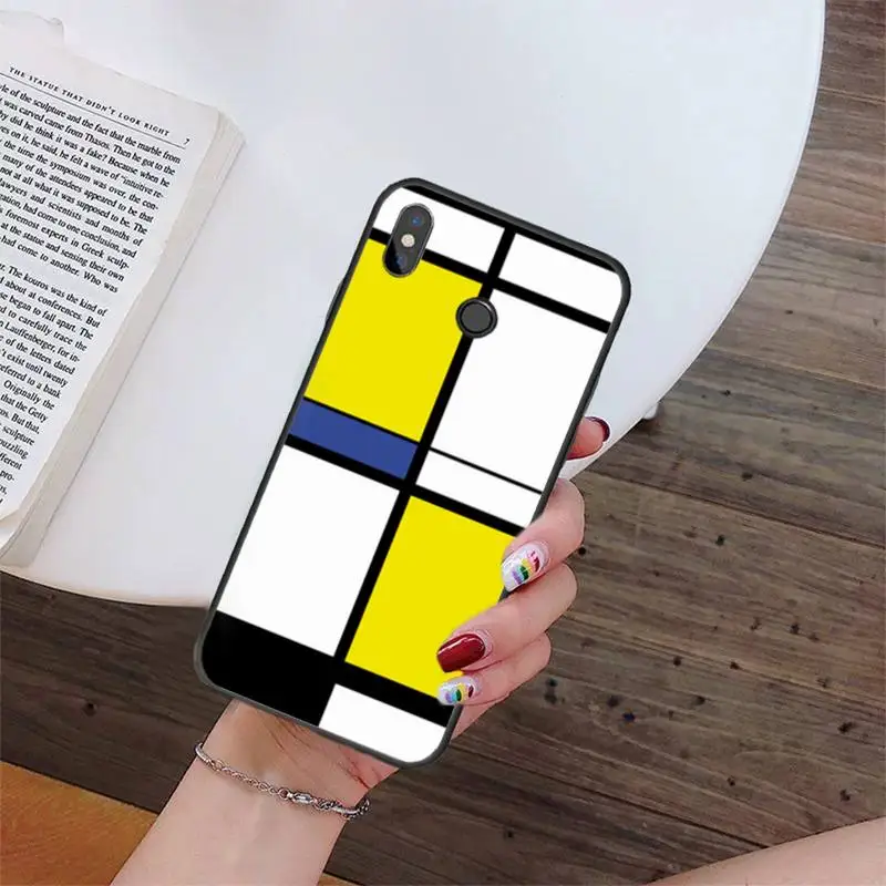 

mondrian mondrian art Phone Case For Xiaomi Redmi Note7 Pro Note8 Pro 8T Note9 9S Redmi8 8A Note10 9C