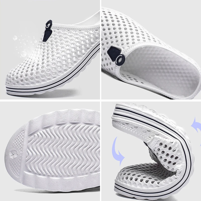 

womens sandals Slipper Summer Sandals Fashion Hollow Out Breathable Beach Slippers Air Flip Flop EVA Massage Slippers Sandalias