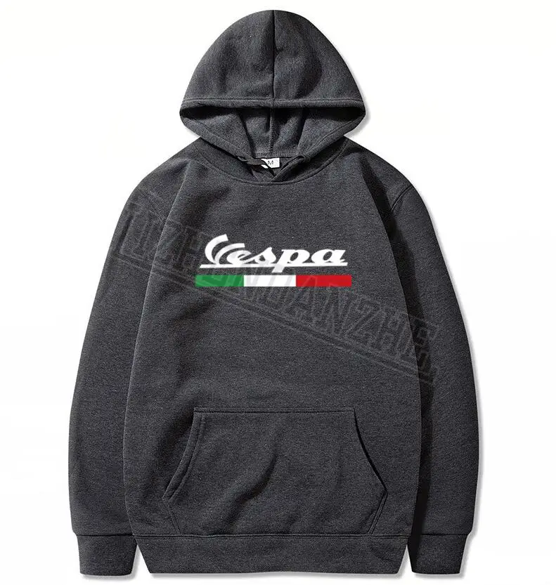 Vespa сервис скутер модный бренд мужские толстовки Весна Осень повседневные