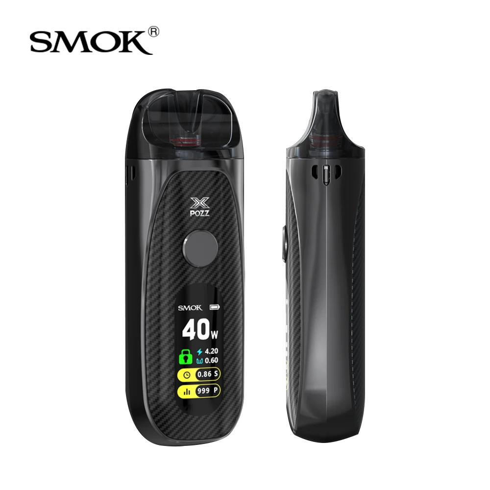

New In Stock! Original SMOK POZZ X KIT 40W 1400mAh Battery Electronic Cigarette Vaporizer POZZX Pod RPM Coils VS RPM40 Fetch Pro