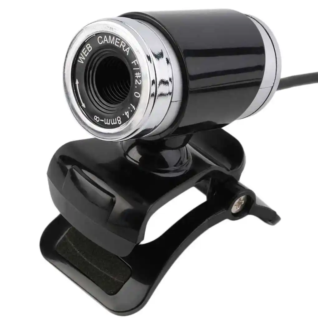 

Cámara giratoria HD Webcam Cámara ajustable USB Video llamada red reunión Web cámara con micrófono para PC ordenador
