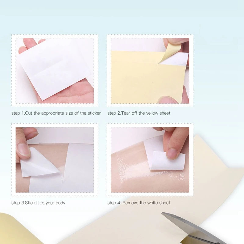 

Underarm Absorbing Sweat Pads Transparent Armpit Antiperspirant Sticker Disposable Prevention Pads Perspiration Absorbent Deodor