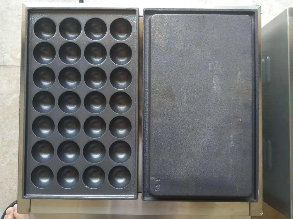 

Gas Type Fish Ball Maker Plates Waffler Toaster Ball Former Maker Plates