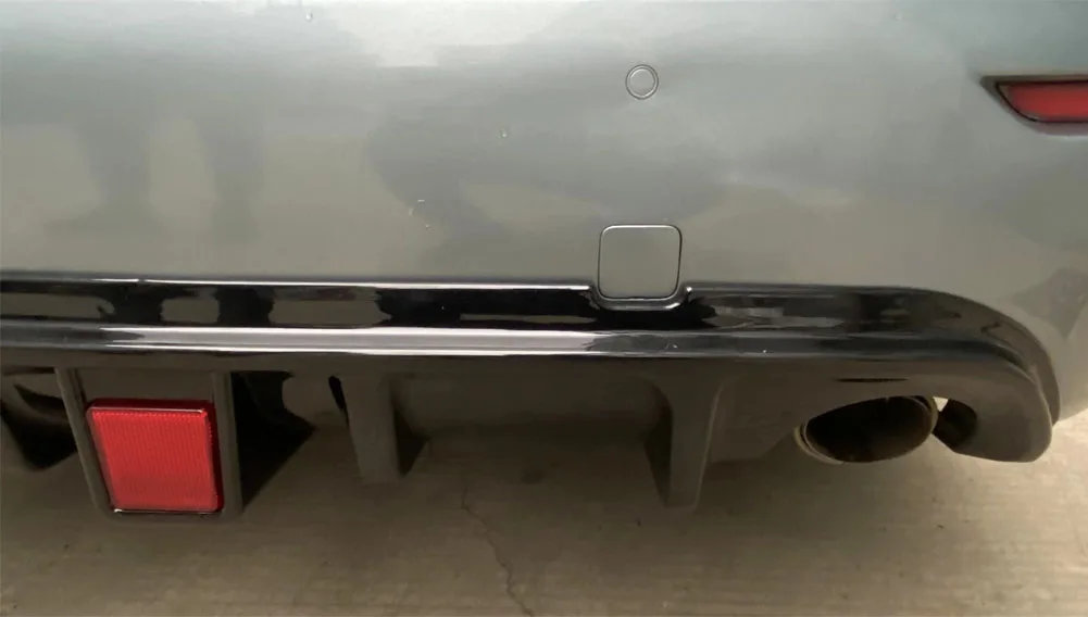 Рассеиватель заднего багажника со светодиодным черным спойлером для Infiniti q50