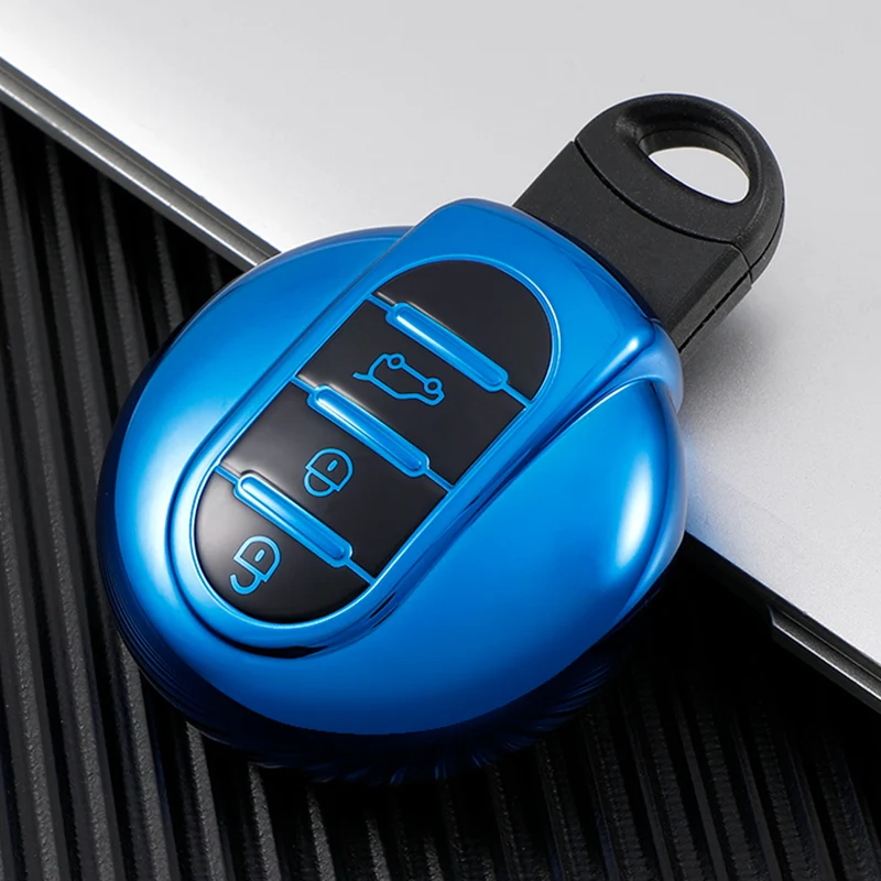 

Fashion New Soft TPU Key Cover Case Full Protect For Bmw Mini Cooper Clubman Countryman R57 R58 R59 R60 F55 F56 F57 F54 Roadster