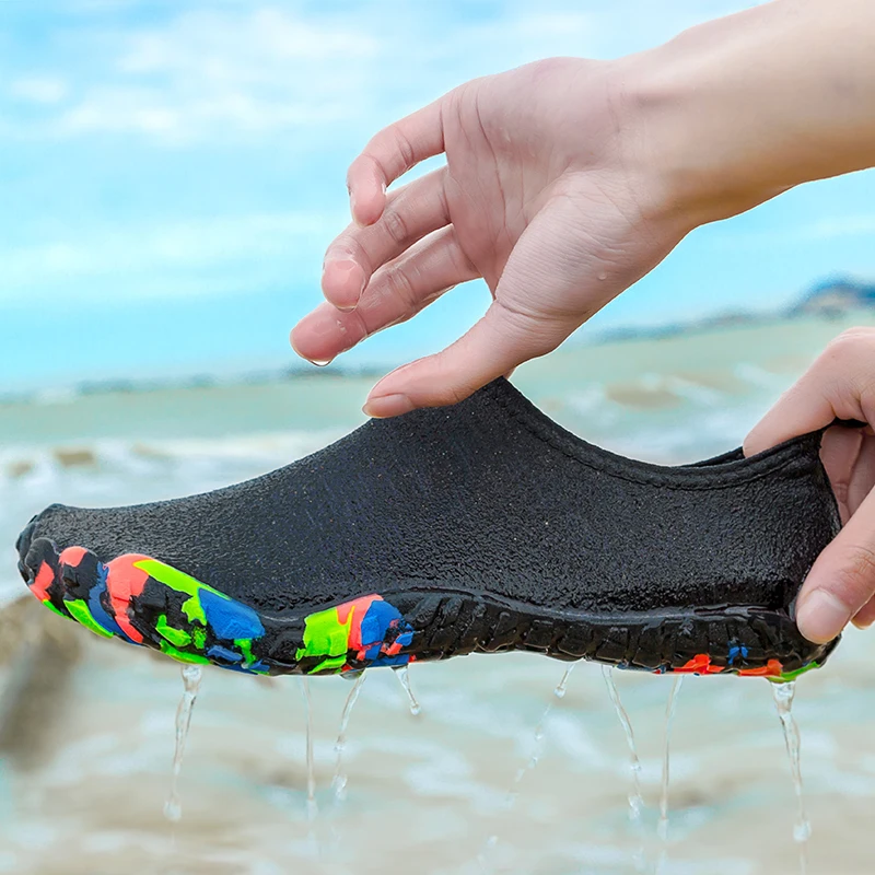 Quick dry Trekking Hiking Diving water Shoes Comfortable Breathable Non-slip Outdoor Men and women Upstream Climbing Aqua shoes