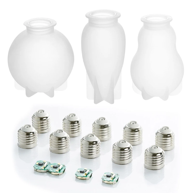 

Silica Gel Mould for Bulb Swing Table Suitable for Handmade Crafts Gifts to your Classmates Family and Friends