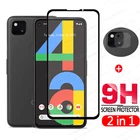 Защитное стекло 2-в-1 для Google Pixel 4a, пленка для камеры Pixel 4 a Pixel4a a4, полное покрытие, защитное закаленное стекло