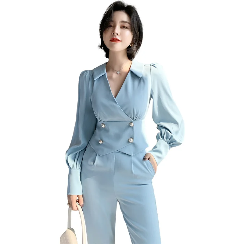 Высококачественный комплект из 2 предметов Осенние повседневные элегантные