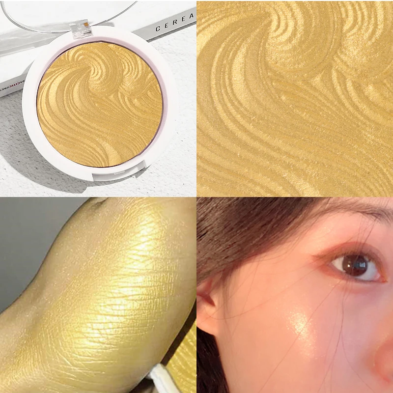 MISS ROSE хайлайтер зернистая пудра для макияжа Золотой блестящий Профессиональный