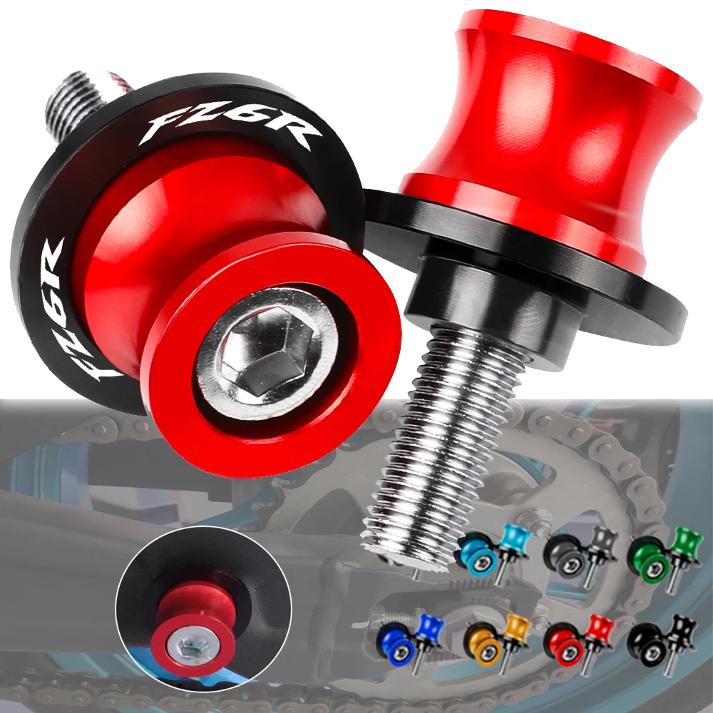 

6 мм алюминиевые катушки для мотоциклов, винт-слайдер для YAMAHA FZ6R FZ 6R 2009-2017 2016 2015 2014 2013 2012 2011 2010