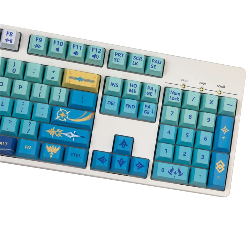 

Personality GMK God Youla Lawrence Keycap Theme PBT Sublimation Keycaps Cherry Profile For Mechanical Keyboard