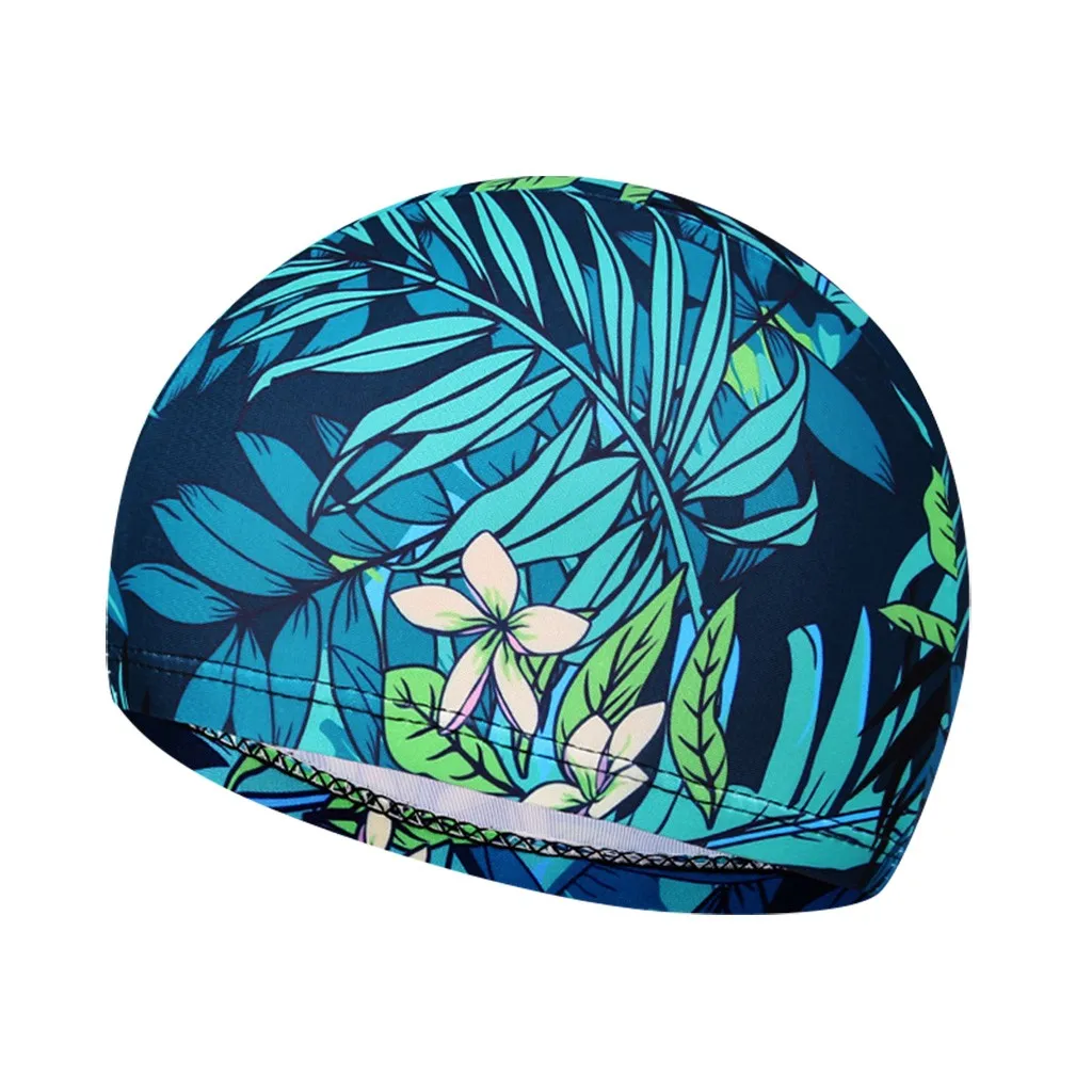 

Adult Swimming Cap Men Women High Elastic Silicone Fabric For Pool Waterproof Protect Ears Swim Hat Swimming Accessories#30