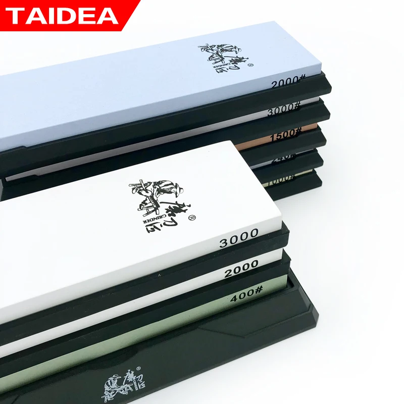 Точильный камень для ножей TAIDEA точильный с угловой направляющей быстрая заточка