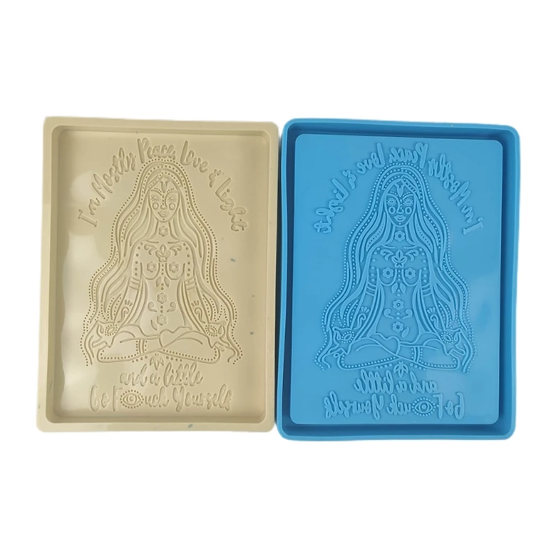 

Rolling Tray Epoxy Resin Mold Jewelry Storage Holder Silicone Mould DIY Crafts Serving Plate Home Decorations Casting Tools N84D
