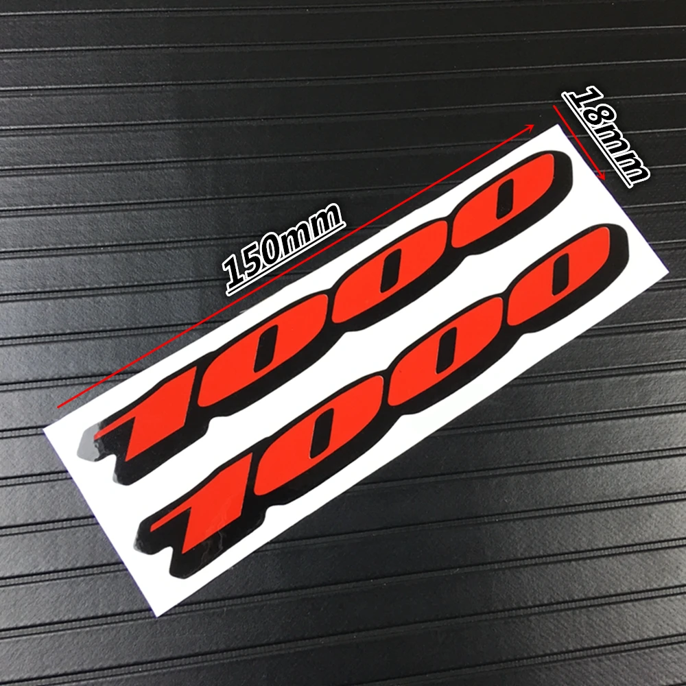 Обтекатель мотоцикла с хвостовой стороной 1000 600 красная наклейка Эмблема для Suzuki