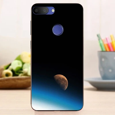 Для Alcatel 1S чехол роскошный чехол из ТПУ и силикона чехол s Телефон задняя крышка для Alcatel 1S Funda Coque - Цвет: W1