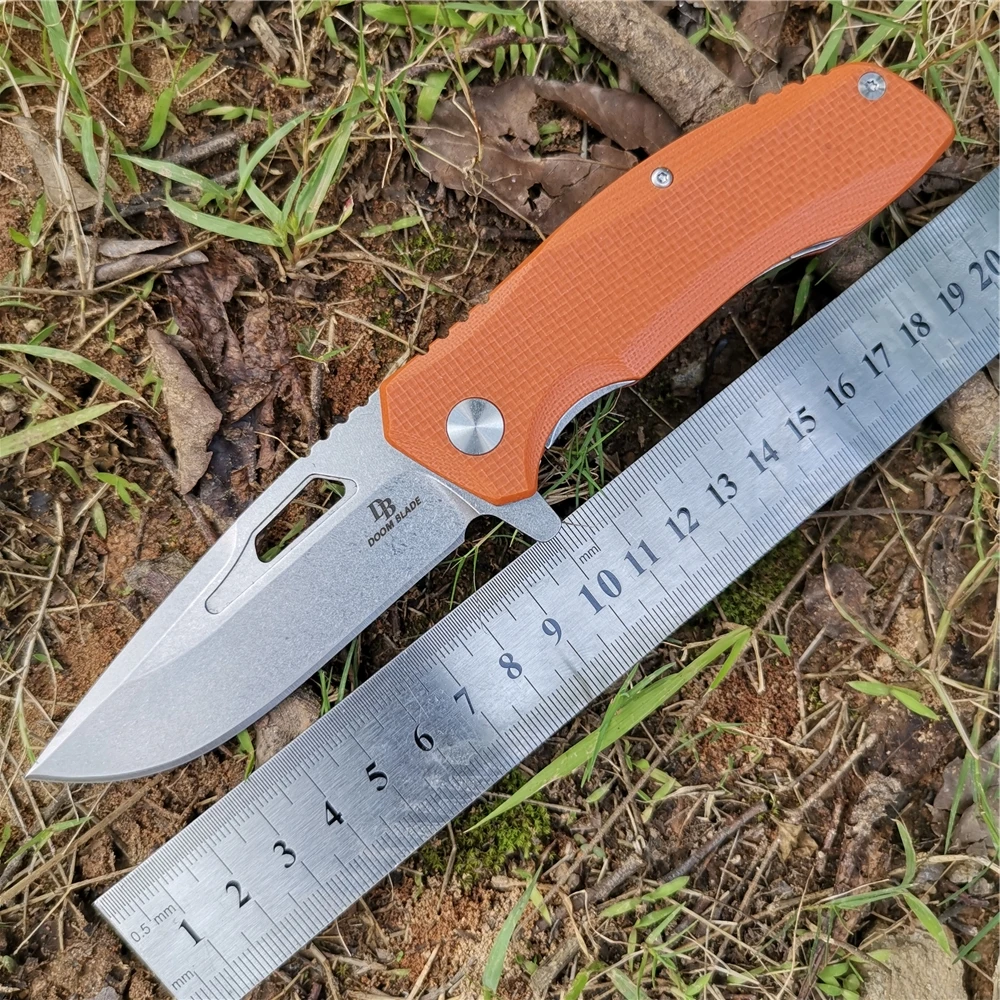 Складной нож с рукояткой 60-61HRC D2 G10 карманный тактический для повседневного