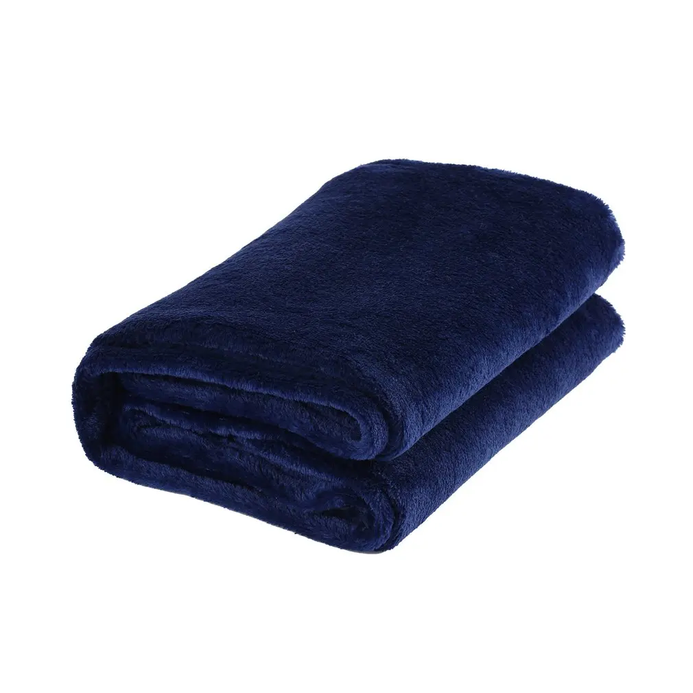 

70x100CM Super Soft Keep Warm Flannel Blanket Large Size Solid Color Home Sofa Bedding Office Car Blanket Home Textile