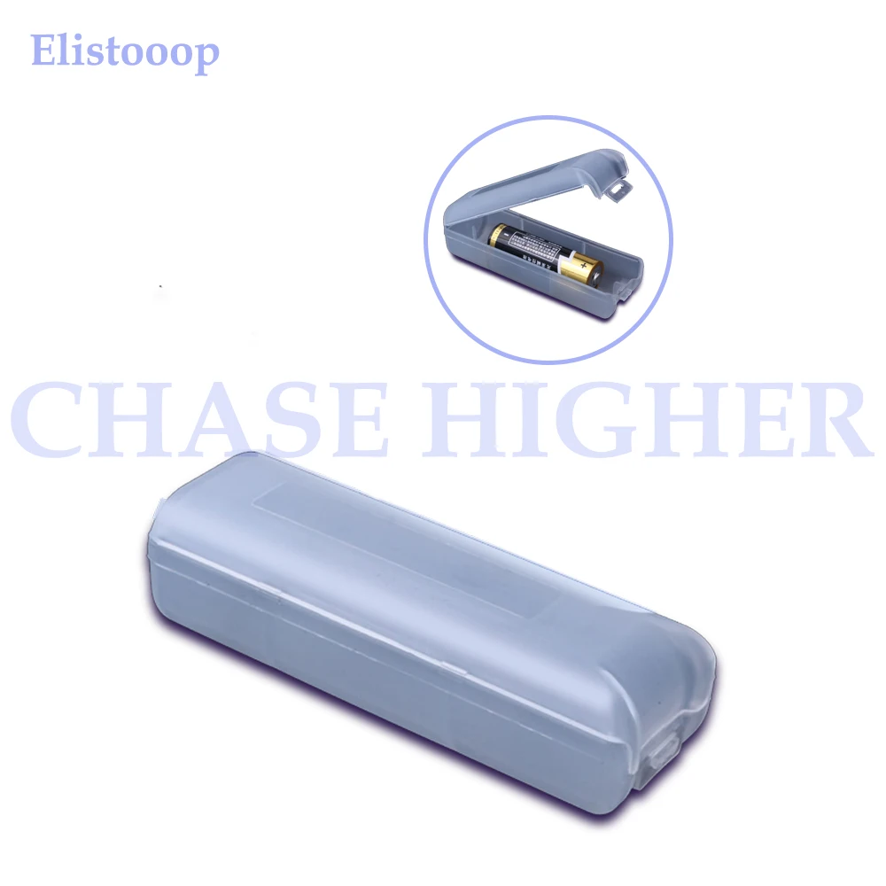 Пластиковый прозрачный контейнер для хранения аккумуляторов 26650 с функцией