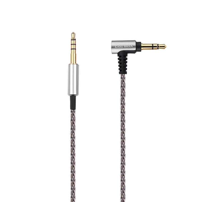 

4ft/6ft 3.5mm 6-core braid OCC Audio Cable For Denon AH-MM400 headphones