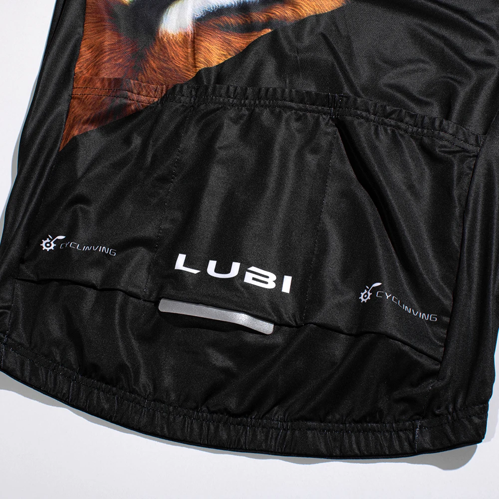 

15 Colors LUBI Flame Tiger Men Cycling Jersey Bike Shirts Short Sleeve MTB Bicycle Clothes Bike Motocross Clothing Wear Downhill
