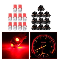 10x red t10 168 194 led bulbs instrument gauge cluster dash light w sockets car accessories