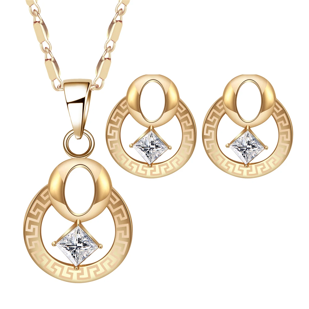 Ювелирный Комплект из колье и серёг в африканском стиле|Ювелирные наборы| |