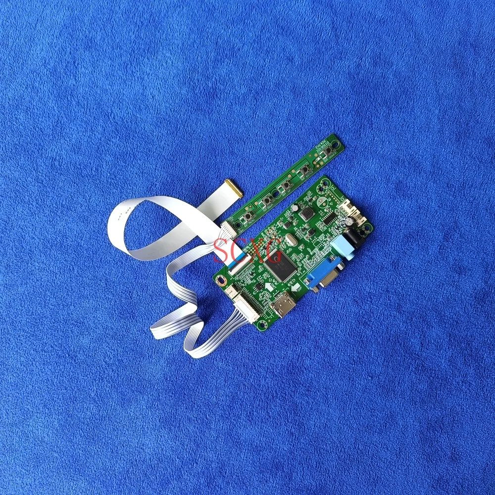 

VGA+HDMI-compatible 30-Pin EDP LCD Panel DIY KIT For B173RTN01.1/3/4 B173RTN02.0/1/2 Matrix Drive Controller Board 1600*900