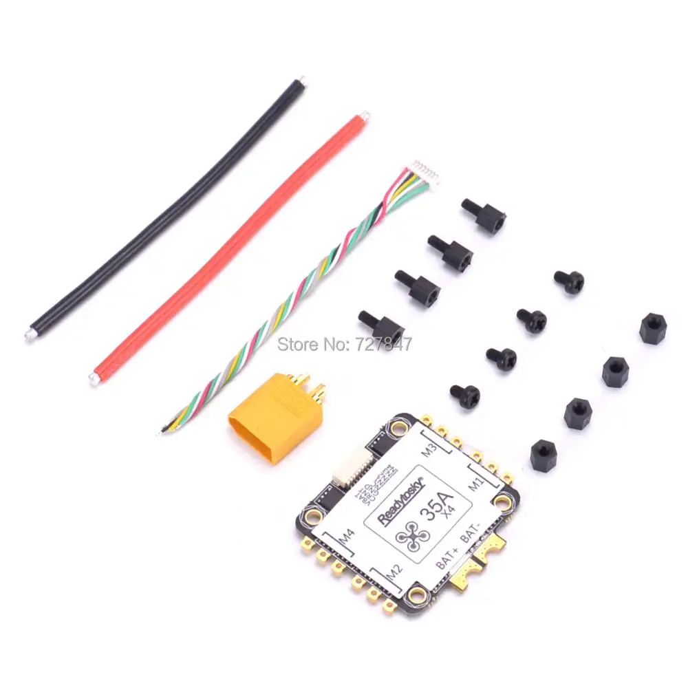 Новый REV35 35A BLheli_S 2 6S 4 в 1 ESC встроенный датчик тока для RC Racer Racing FPV Drone запасные