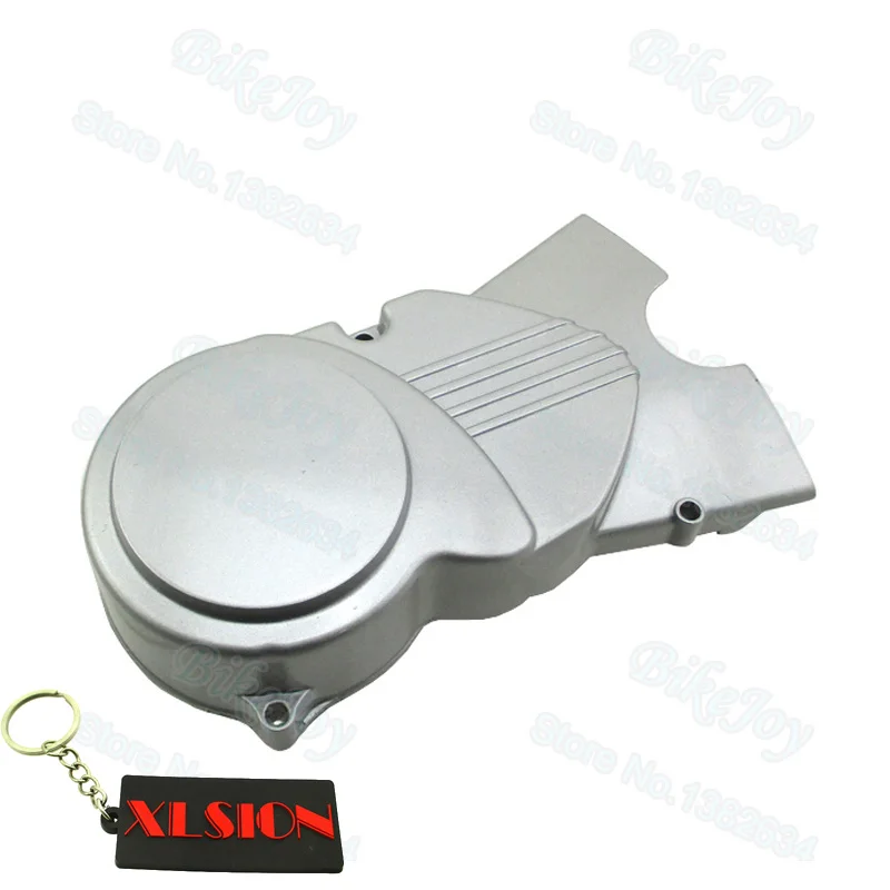 Серебряная задняя крышка двигателя для 50cc 70 90 110 125cc Dirt Pit Bike CRF50 XR50 Lifan YX SSR YCF Stomp
