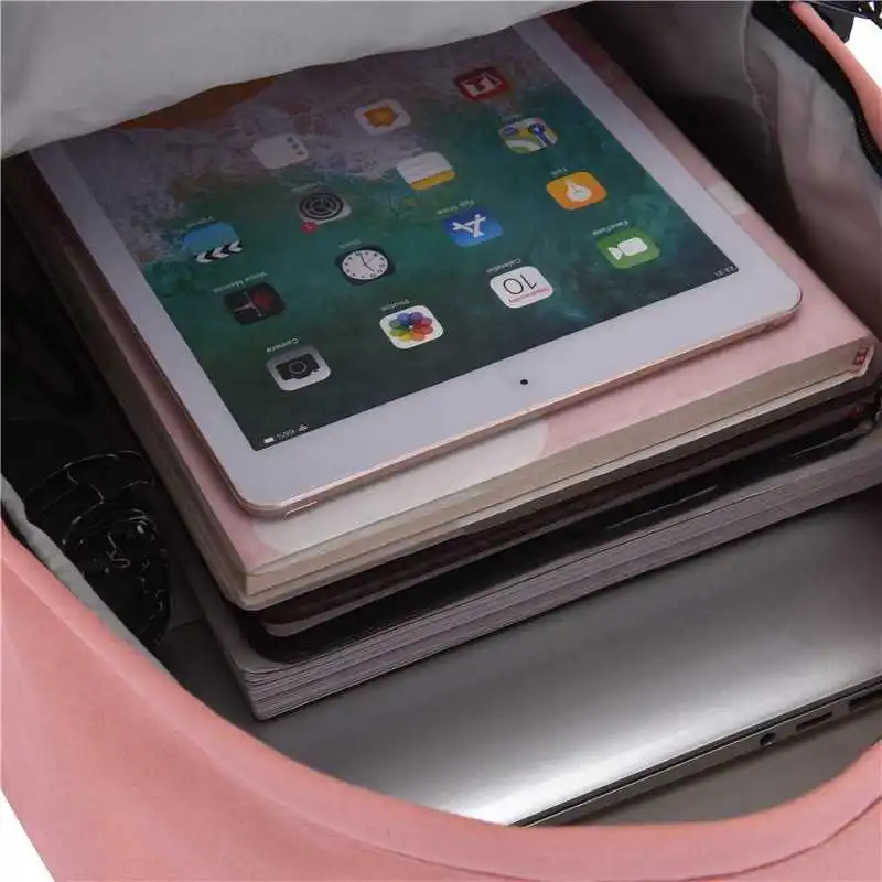 

Summer harajuku simple high school rucksack Japanese anti-theft bags waterproof rucksacks