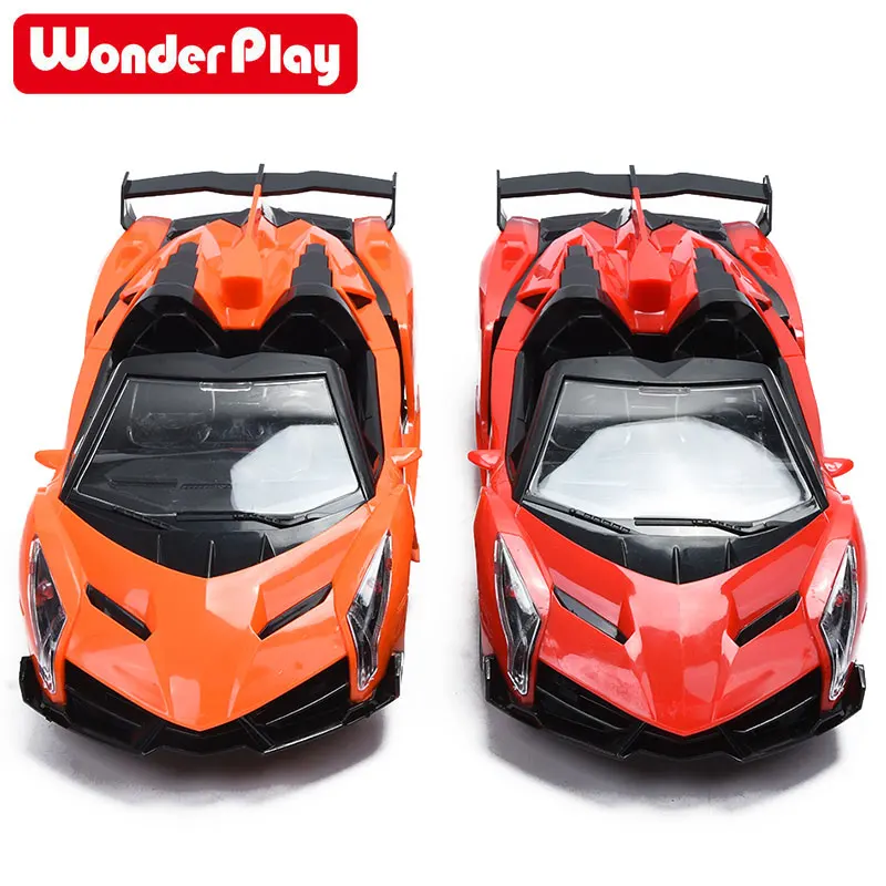 Wonderplay 1/16 Официальный Лицензированный Радиоуправляемый автомобиль для Lamborghini Veneno спортивный гоночный автомобиль Радиоуправляемый автомобиль игрушки из алюминиевого сплава для детей