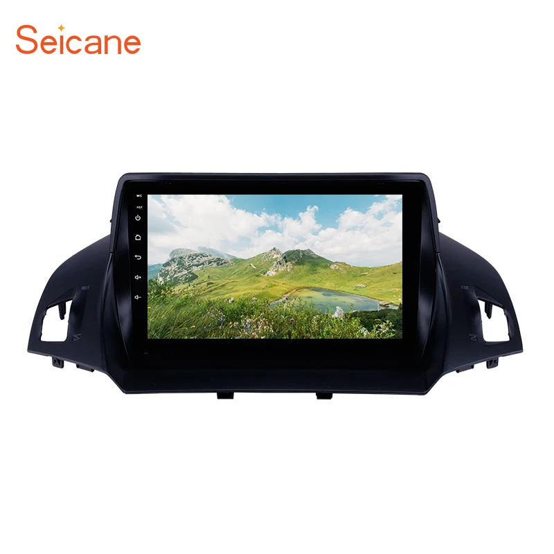 Автомобильный мультимедийный плеер Seicane 2din Android 9 1 дюймов GPS для 2013 2014 2015 2016 Ford Escape