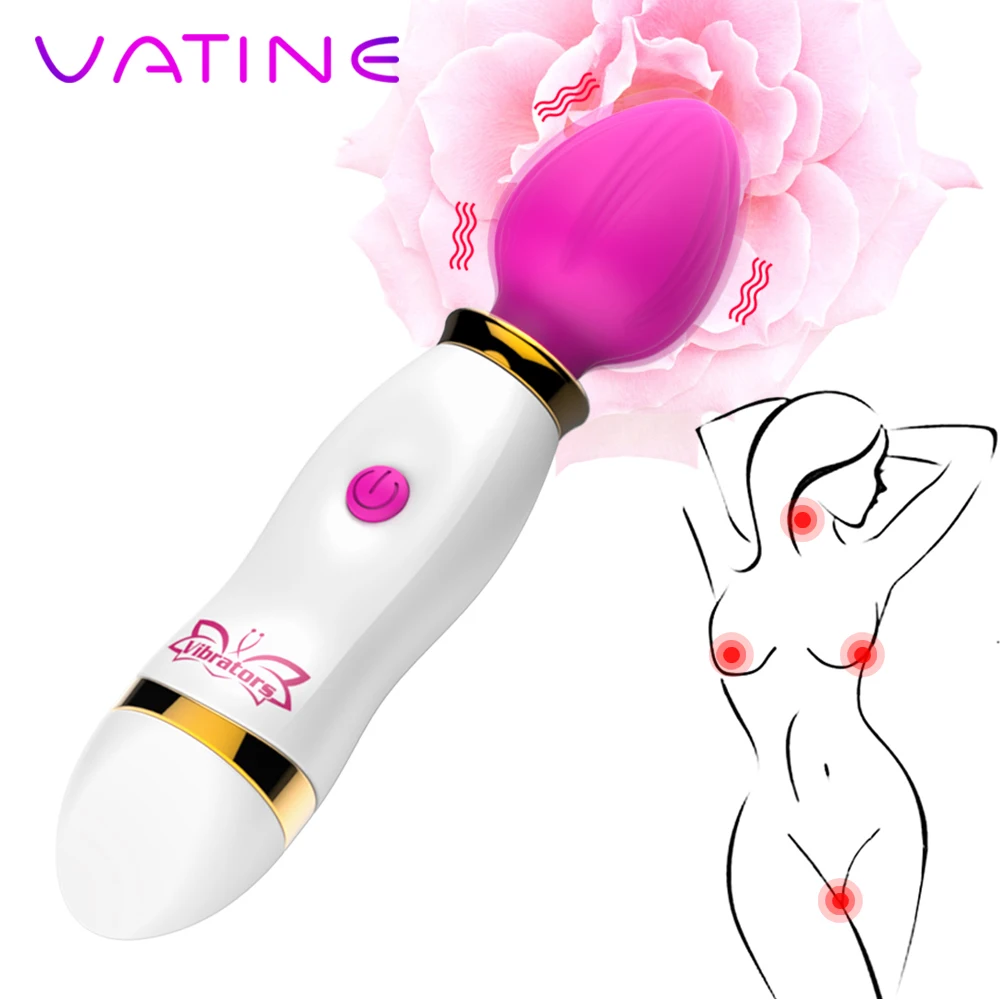VATINE 12 Скоростей AV Stick фаллоимитатор вибратор Стимуляция клитора Массажная