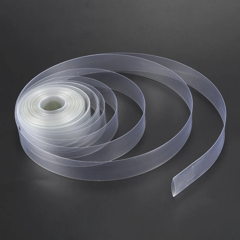 10 метров 2 м ширина ПВХ термоусадочная трубка прозрачная для 1 батареи