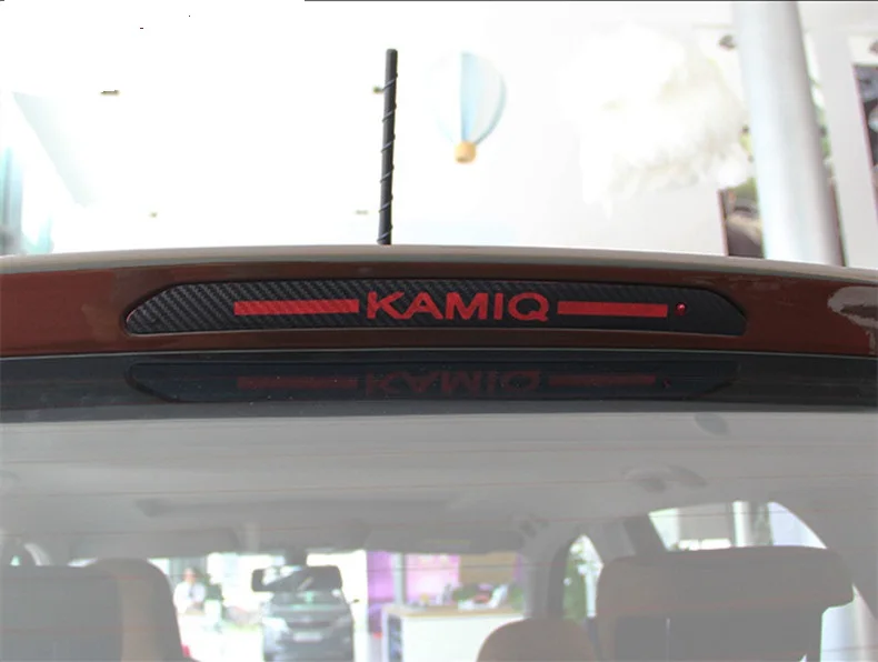 Наклейки и наклейки из углеродного волокна стоп сигнал с высоким креплением