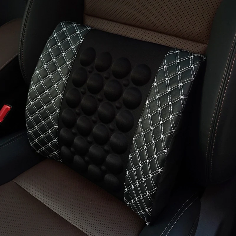 Автомобильная электрическая Подушка массажер для талии подушка мягкий хлопок