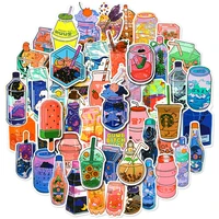 103050pcs fun drink packaging pattern graffiti refrigerator motorcycle laptop luggage toy cartoon sticker wholesale
