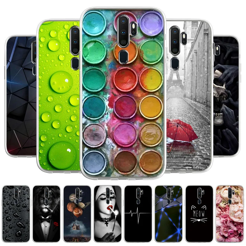 

Soft Case For Oppo A9 Cases Silicon Funda On Oppo A9 2020 Oppo A11X CPH1939 A11 Oppo A5 2020 CPH1959 TPU Pattern Phone Cover