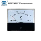Вольтметр 44c2-v DC 5V 10V 15V 20V 30V 50V 100V 150V 200V 250V 300V 450V 500V 600V указка измеритель установка тестер 80*100 мм