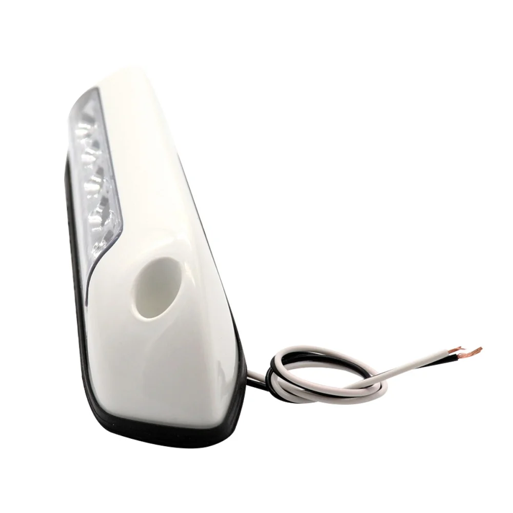 

12V 2.6W 5 LEDs IP67 Waterproof Outdoor Porch Awning Spotlight for Car RV Boat (White)