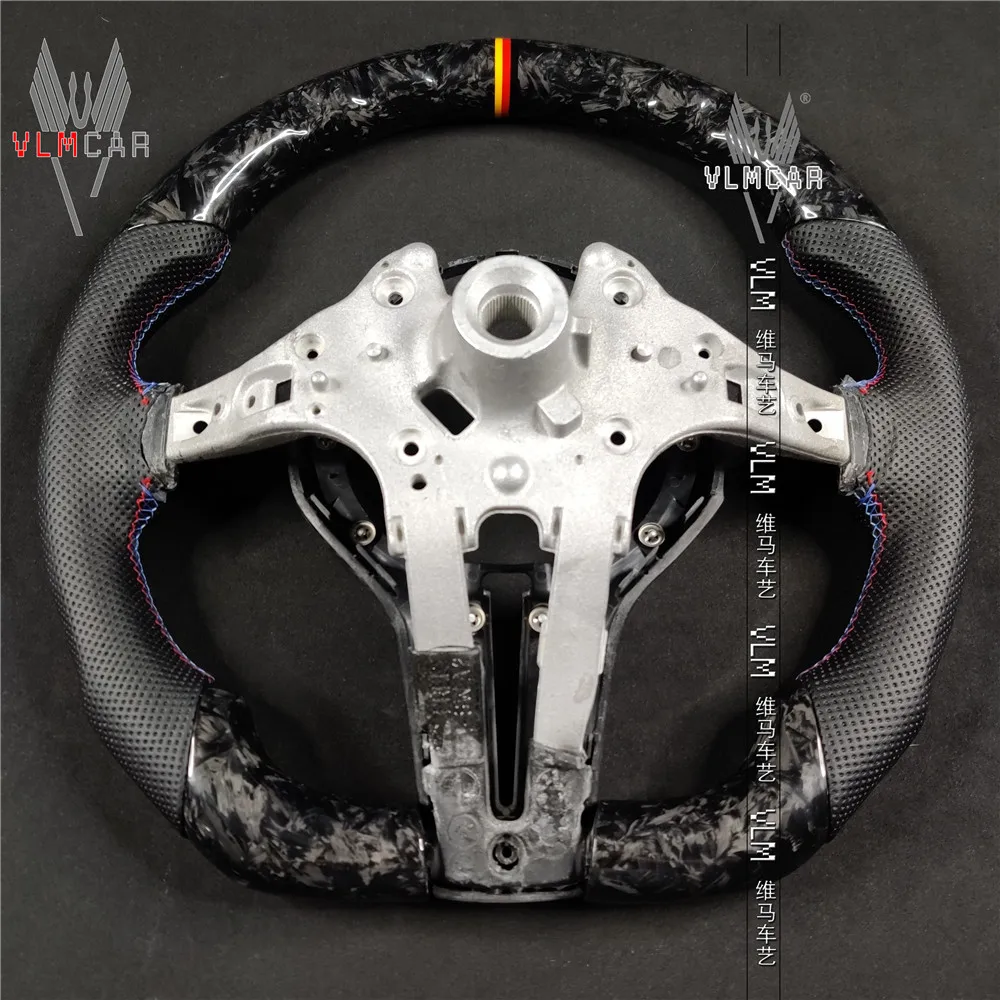 Частный заказной кованый руль из углеродного волокна для 328m m3|Рулевые колеса и
