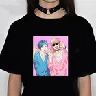 Футболка женская в стиле аниме, забавная уличная одежда в стиле Харадзюку, Клубная одежда с рисунком чичичичина, японская