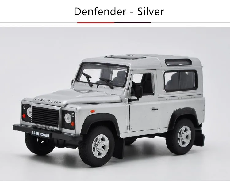 Высокое качество подарок 1:24 Defender внедорожный сплав модель, моделирование литья под давлением дверь оттяните назад Коллекция Модель
