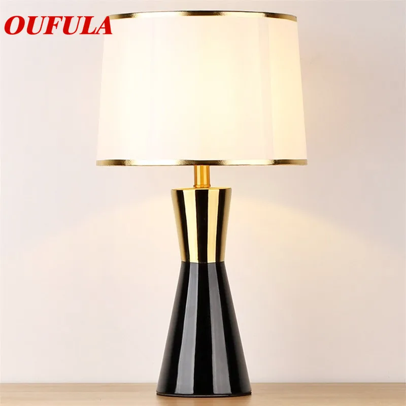 

BROTHER Ceramic Table Lamps Desk Luxury Modern Contemporary Fabric for Foyer Living Room Office Creative Bed Room Hotel
