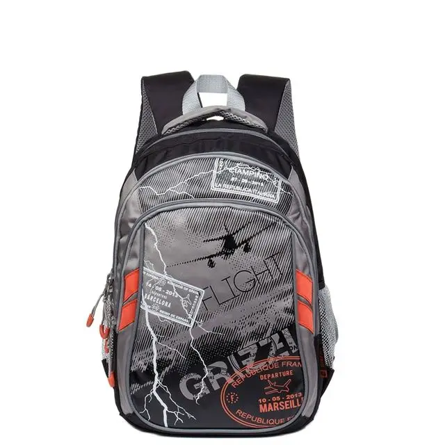 GRIZZLY Children School Bags Waterproof Orthopedic Backpacks for Boys School Backpack Primary Grade 1/4 Mochilas Infantil