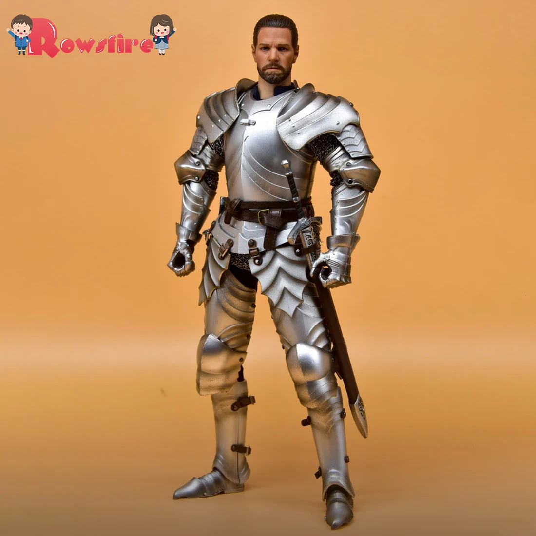 1/6 30 см средневековый Солдат модель Реалистичная Headsculpt DIY подвижный в готическом стиле рыцарей военный деятель
